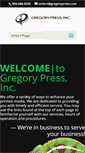 Mobile Screenshot of gregorypress.com